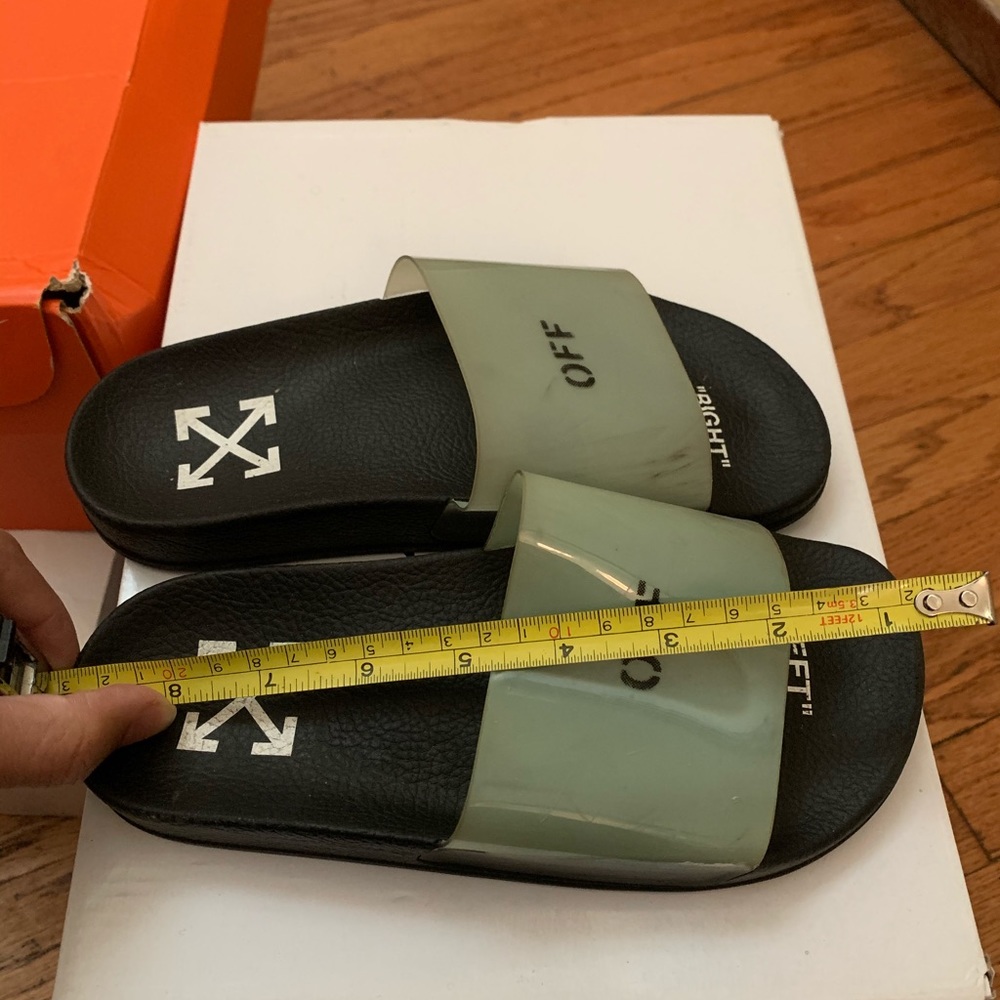 Off White Pool Sliders Slipper Slides - image 2